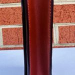 Coach Crossbody Handbag Leather Canvas With Signature Logo Brown Tan Photo 4