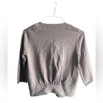 Anthropologie Field Flower Light Purple Embroidered Cardigan, New with Tags Size M Photo 1