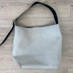 Theory  Limestone Pressun Nappa Leather Hobo Tote Bag Photo 1