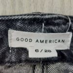 Good American  Womens Jeans Size 6/28 Black High Rise Straight Leg Denim Trendy Photo 2
