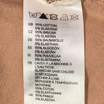 H&M Cotton Animal Print Strapless Tube Top with Shelf Bra Size Medium Photo 3