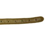 Vintage Golden Glam Crochet Belt Sparkly Gems Gold Photo 3