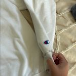 Champion White Crewneck Volleyball Sweater Photo 3