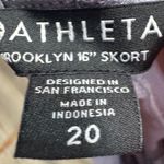 Athleta Brooklyn 16 Inch Skirt Womens Size 20 Periwinkle Blue Skort Golf Tennis Photo 4