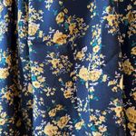 Miss Petal Plunge Neck A Line Spring Boho Floral Mini Dress Photo 7