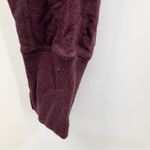 Lululemon women's 4 joggers sweatpants burgundy with contrast waistband Photo 4
