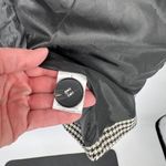 Dress Forum  Los Angeles Blazer Jacket Womens L White‎ Black Cotton Blend Plaid Photo 9