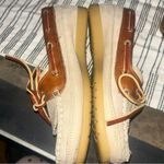 Dexter Women's Size‎ 6 Leather Boat Shoes In Ash/ Tan New In Box Photo 3