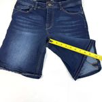 1822 Denim Dark Blue Jean Shorts Photo 8