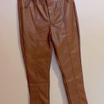 Dry Goods Brown leather pants NWT Photo 0
