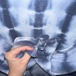 PINK - Victoria's Secret Victoria's Secret PINK Tie Dye Fleece Sweatshirt Crewneck, Blue, Oversized M Photo 4