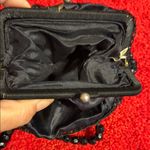 Elegant Antique Black Beaded Handbag Photo 4