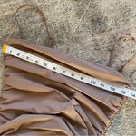 Babaton  by Aritzia Possession Bodycon Ruched Mini Dress Medium in Mauve M Photo 6