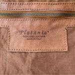 Platania Woven Italian Leather Extra Large Slouchy Hobo Shoulder Bag Brown Photo 12