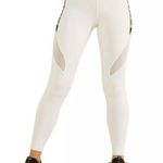 Guess Logo tape microfibre leggings White Photo 1