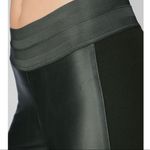 Paige Leather Leggings Green Paloma S Ponte Panel Pants Photo 2