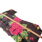 Womens Crinkle Chinese Oriental Tunic Top Dress Size‎ M Mandarin Collar floral Pink Size M Photo 5