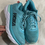 Hoka  Bondi  7 Women's Aqua Athletic Shoes Photo 0