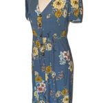 Band of Gypsies  floral wide leg jumpsuit M Photo 5