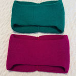 Vintage Knit Ear Warmers Set of 2 Photo 0