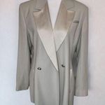 Doncaster Vintage Blazer Gray Wool With Rhinestone Buttons Photo 0