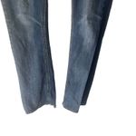 Grace Women's 30 Bedazzled Rhinestone Embroidered Pockets Straight Jeans Blue Photo 3