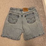 Levi's Vintage Levi’s Light Wash 950 Relaxed Fit Shorts Photo 5