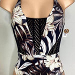 Hurley New.  lily floral swimsuit with netting. Small. $99 Photo 0