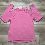 Carhartt Force Relaxed Fit Ling Sleeve Thumbhole Pullover Pink Size Small Photo 4