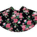 Ambiance Apparel  Skirt Black Floral Womens Medium Photo 2