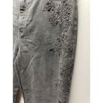 Lauren Ralph Lauren Women's Black Jeans Lace Side trim Flared Size 8 SKU 4605 Photo 1