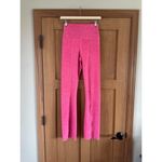 Beach Riot NWOT  Hot Pink Alani Flared Pants Slit Legs Women’s size Medium​ Photo 1