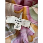 Entro Floral V-Neck Short Sleeve Babydoll Mini High Low Dress Size Large Photo 6