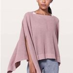 Lululemon lightweight knit shawl/poncho Photo 0