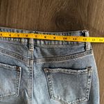 SO  super high rise Distressed wide leg Jeans Photo 5