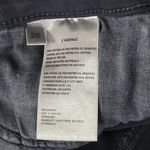 L'Agence L’Agence SZ 26 Margot Skinny Jeans High-Rise Stretch Pockets Zip Stingray Gray Photo 8