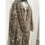 Swimsuit Cover Large Animal Print Time & Tru Sheer Twist Summer Beach Vacay Photo 5