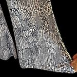 Eight Sixty Wide Flare Blue & White Bellbottom Pants New with Tags Photo 5