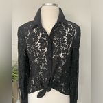 Generation Love New! EASTON LACE TIE FRONT BLOUSE Black
Sz Small $185 Photo 3