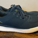 Kizik Shoes Lima Slip On Sneaker Hands Free Lace Up Teal Blue Tidepool m10/w11.5 Size 11.5 Photo 0