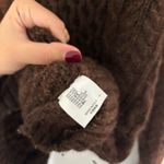 Brandy Melville Winona brown wool blend oversized sweater Photo 3