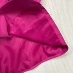 Laura Scott  Women's Blazer Jacket Pink Linen Blend Short Sleeve Button Front  18 Photo 9