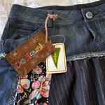 Desigual DENIM PATCHWORK BALLOON SKIRT size 36 / medium NWT €74 Photo 2