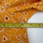 Never A Wallflower Marakesh Floral Eyelet Top Orange Size XS Photo 4
