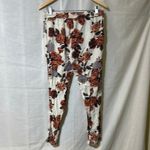 Element Floral Jogger Pants Women’s Size S Boho Lounge Lightweight Brown Photo 3