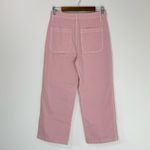 J.Crew Slim Wide Leg Jeans High-Waisted in Light Pink NWT Size 28 Photo 5