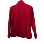 Free Country Size M Med Red Softshell Zip Jacket Faux Fur Lined Poly Spandex Photo 3