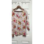 The Pioneer Woman Size XXL Women's TOP BLOUSE Pink FLORAL PRINT 3/4 Sleeve CRHb Photo 3
