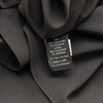 Black Halo . Tulip Hem Black Midi Dress. Photo 3