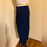 FRNCH  CROPPED TROUSERS IN NAVY-BLUE Photo 5